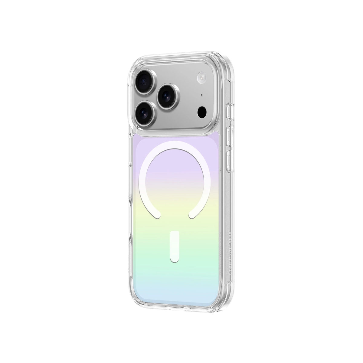 Husa Amazingthing Minimal Mag pentru iPhone 17 Pro Max Compatible cu Magsafe Rainbow - Multicolor