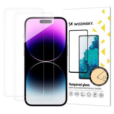 Folie Wozinsky sticla 2-Pack pentru iPhone 17 Pro Max / 16 Pro Max