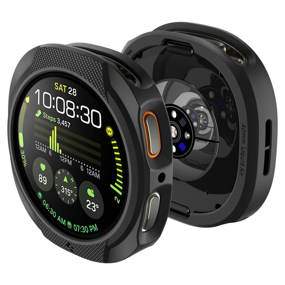 Husa Spigen Liquid Air pentru Samsung Galaxy Watch 8 44mm - Matte Negru