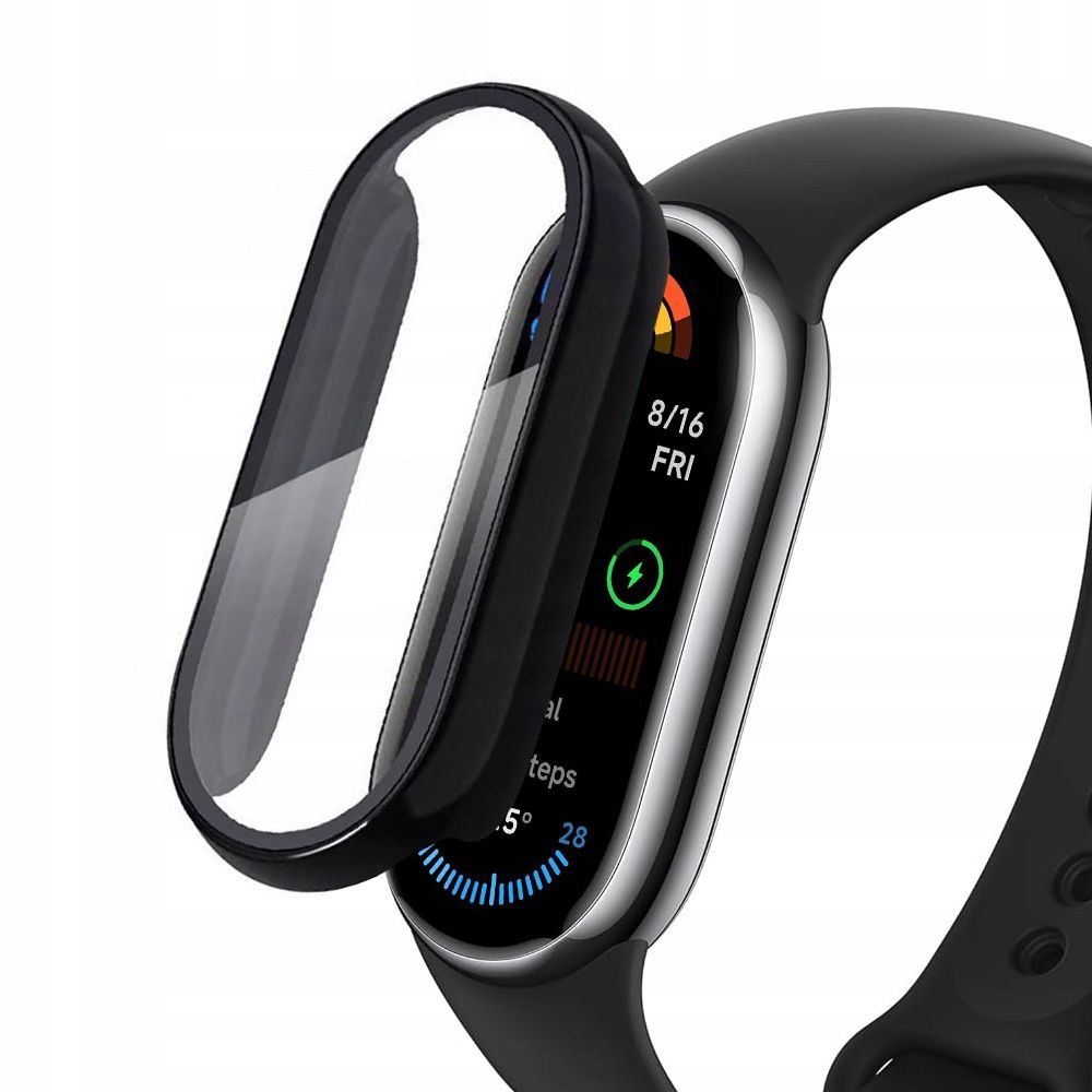 Husa Tech-protect Defense pentru Xiaomi Smart Band 10 / 10 NFC - Negru