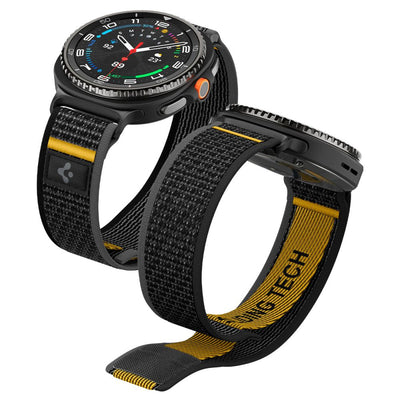 Curea Spigen Athlex Air pentru Samsung Galaxy Watch 40/44/46mm - Negru And Galben