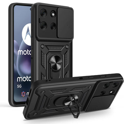 Husa Tech-protect Camshield Pro pentru Motorola Moto G86 5G - Negru
