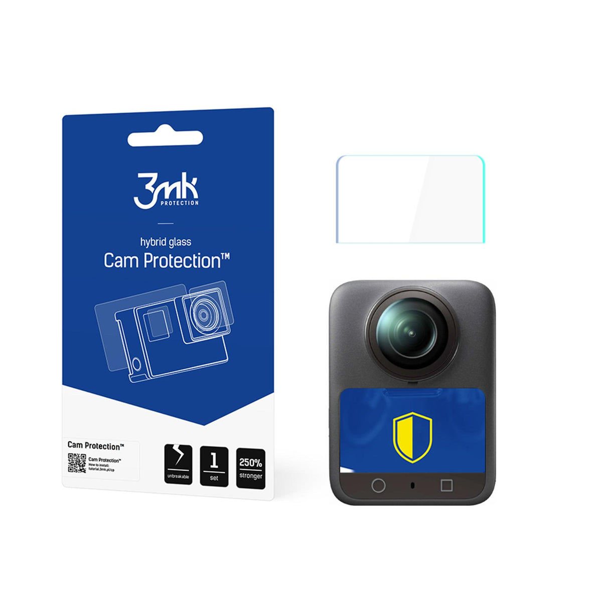 Folie 3mk Cam Protection Glass pentru DJI Osmo 360
