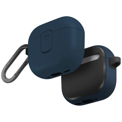 Husa Uniq Clyde Lock pentru AirPods 4 - Albastru