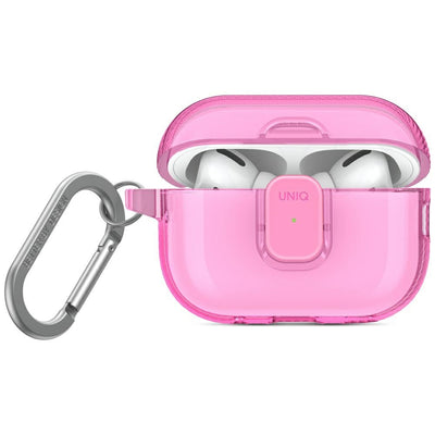 Husa Uniq Glase Pro pentru AirPods Pro 2 - Roz