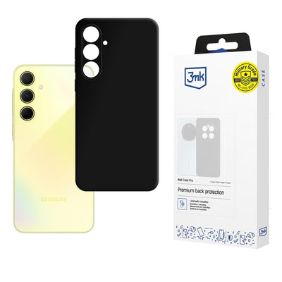 Husa 3mk Matt Pro pentru Samsung Galaxy A35 5G - Matte Negru