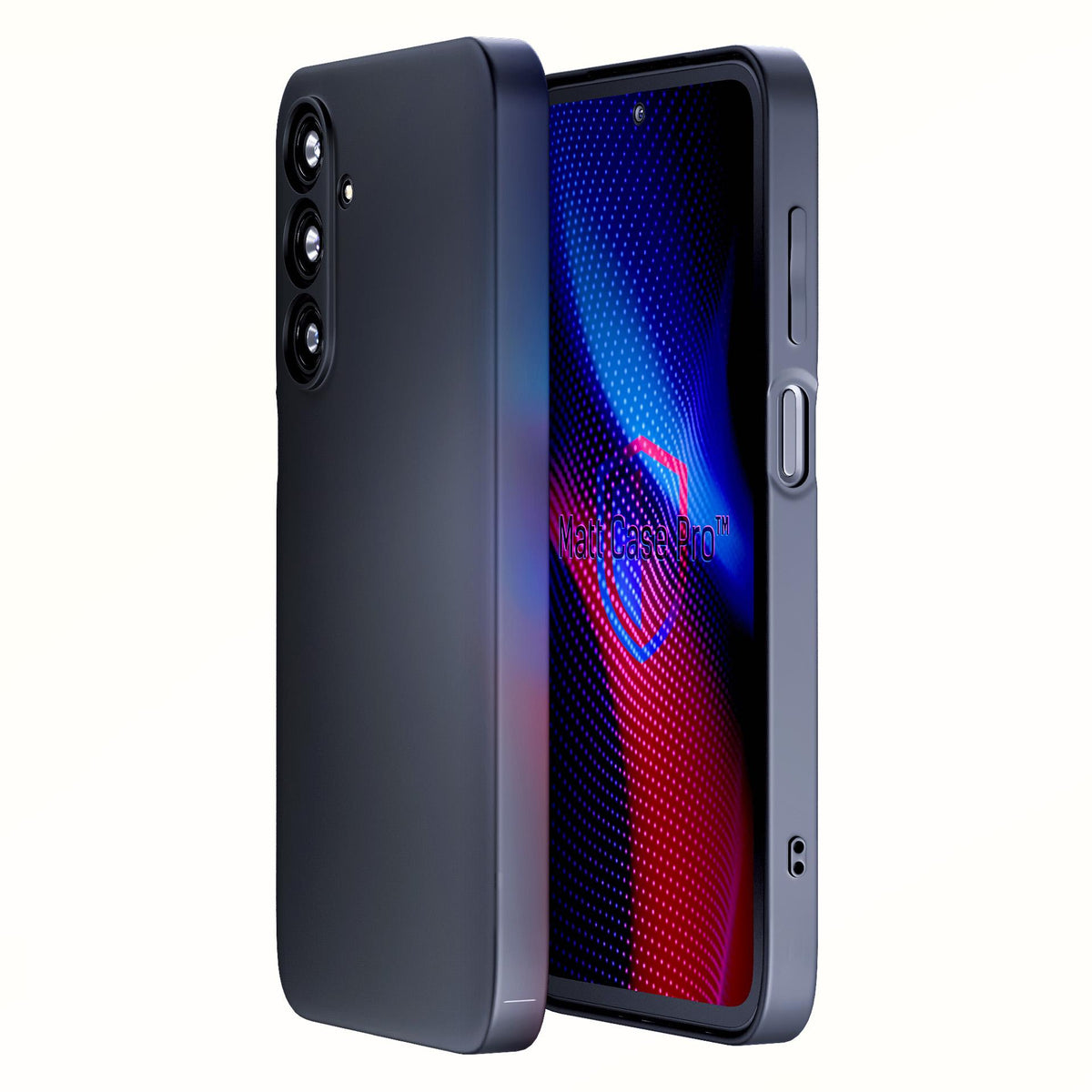 Husa 3mk Matt Pro pentru Samsung Galaxy M35 5G - Matte Negru