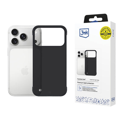 Husa 3mk Matt pentru Apple iPhone 17 Pro - Matte Negru
