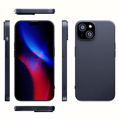 Husa 3mk Matt Pro pentru Apple iPhone 15 - Matte Negru