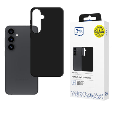 Husa 3mk Matt Pro pentru Samsung Galaxy S25 - Matte Negru