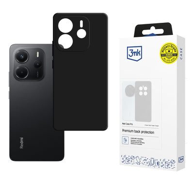 Husa 3mk Matt Pro pentru Xiaomi Redmi Note 14 4G - Matte Negru