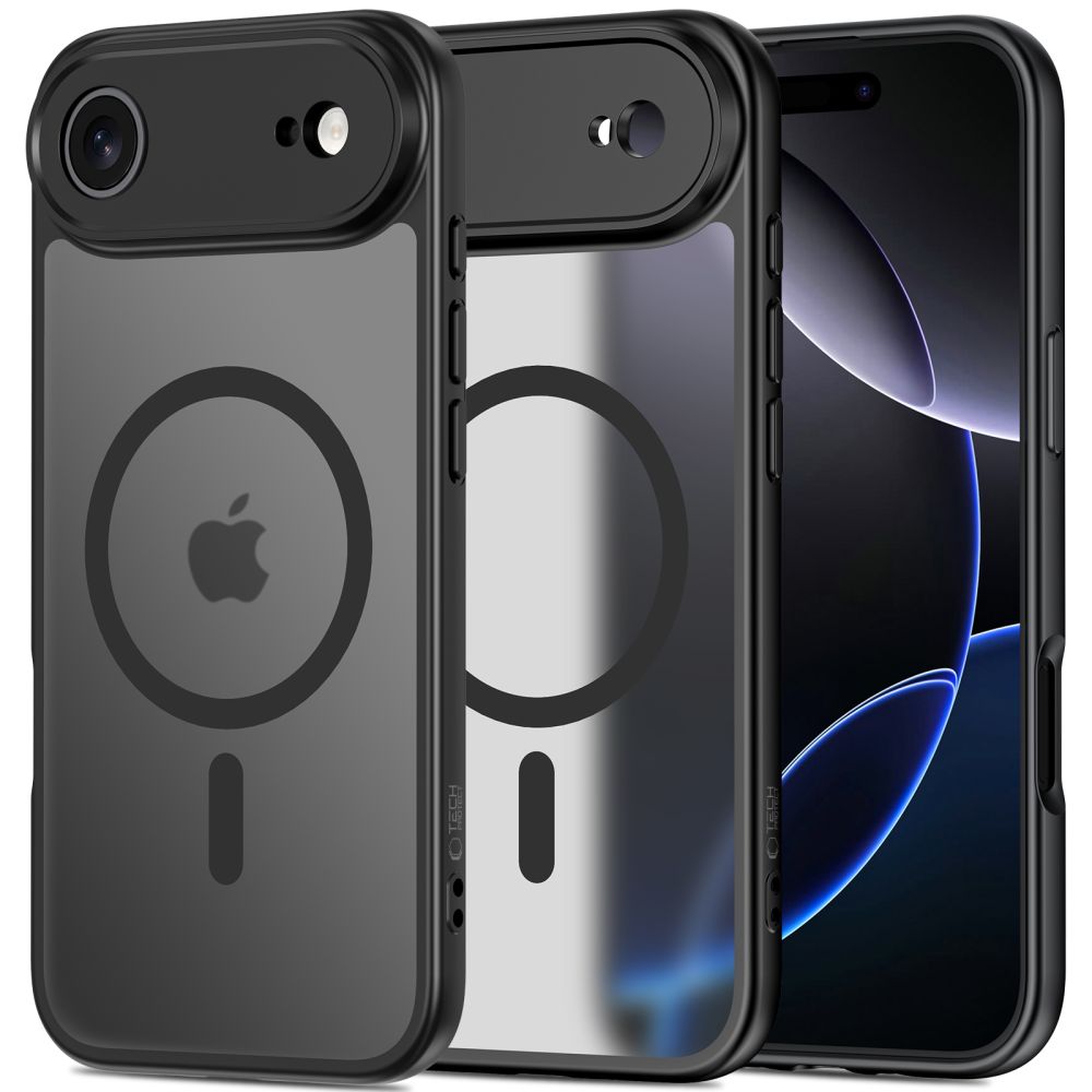 Husa Tech-protect Basicmag Magsafe pentru iPhone 17 Air - Matte Negru