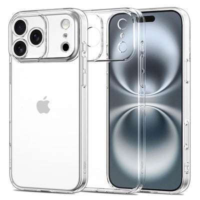 Husa Tech-protect Flexair pentru iPhone 17 Pro Max - Transparent