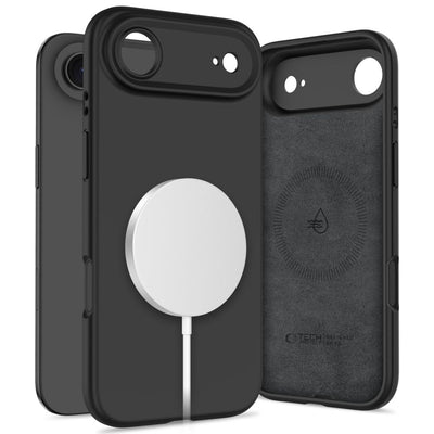 Husa Tech-protect Silicone Magsafe pentru iPhone 17 Air - Negru