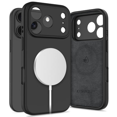 Husa Tech-protect Silicone Magsafe pentru iPhone 17 Pro - Negru