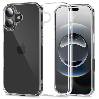 Husa Tech-protect Flexair Hybrid pentru iPhone 17 - Transparent