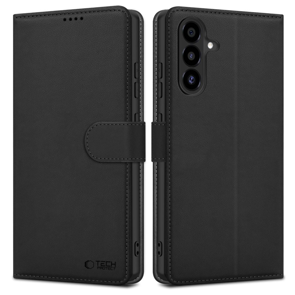 Husa Tech-protect Wallet pentru Samsung Galaxy A26 5G / A17 4G / 5G - Negru