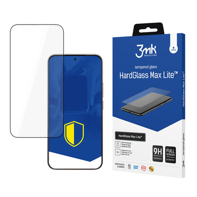 Folie 3mk Hardglass Max Lite Negru sticla pentru Xiaomi 15T 5G