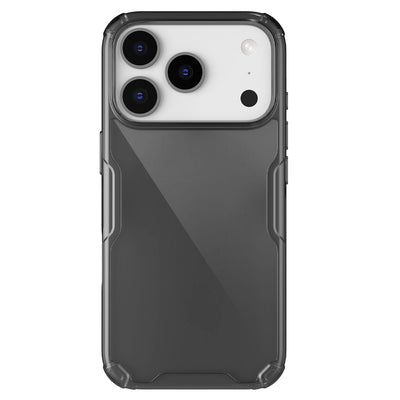 Husa Nillkin Nature TPU Pro pentru iPhone 17 Pro - Translucent Negru