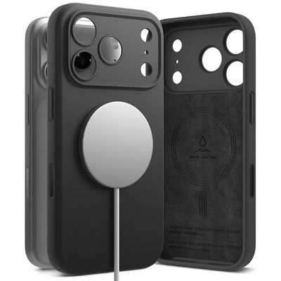 Husa Ringke Silicone Magnetic Magsafe pentru iPhone 17 Pro - Mov