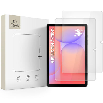 Folie Tech-protect Glass Fit+ 2-pack sticla pentru Samsung Galaxy Tab S10 Lite 10.9 X400 / X406b - Transparent