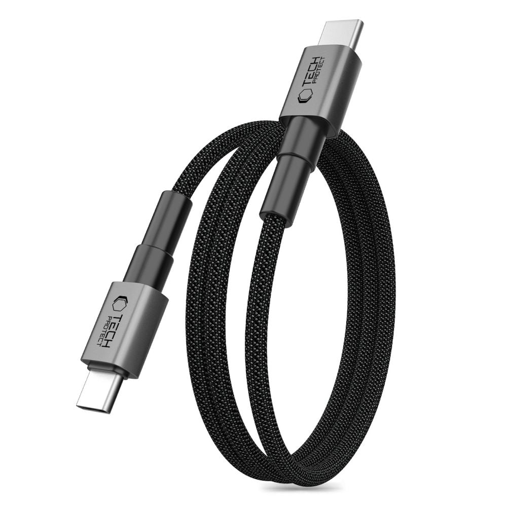 Cablu Tech-protect Ultraboost DNA Magtwist Usb-c PD 100W / 5A 100 Cm - Gri