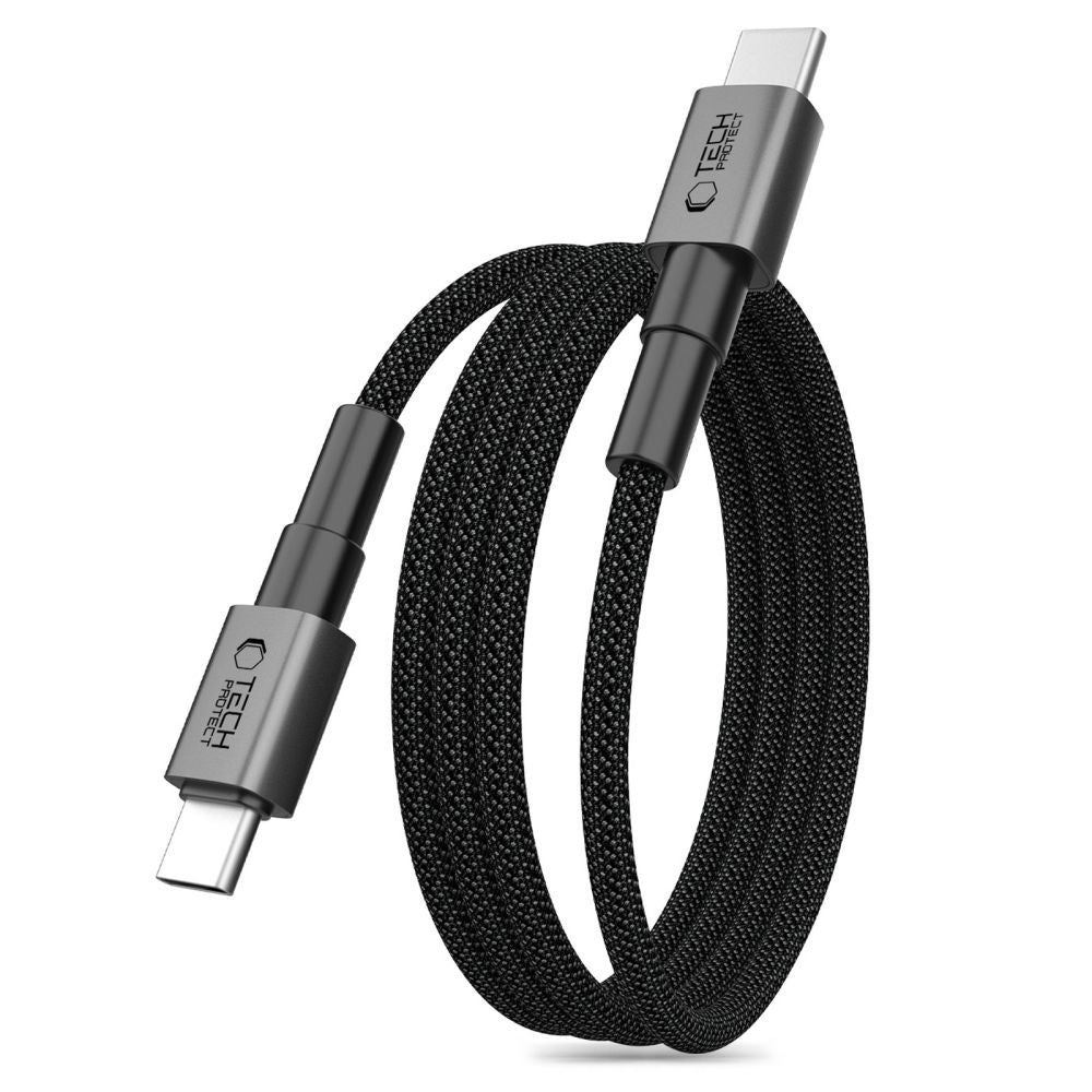 Cablu Tech-protect Ultraboost DNA Magtwist Usb-c PD 100W / 5A 200 Cm - Gri