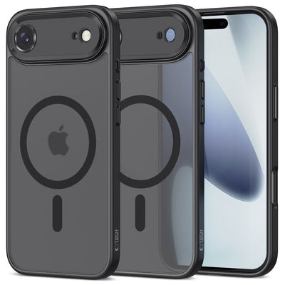 Husa Tech-protect Magcam Magsafe pentru iPhone 17 Air - Matte Negru