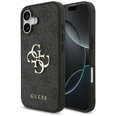 Husa Guess 4G Big Logo pentru iPhone 17 - Negru