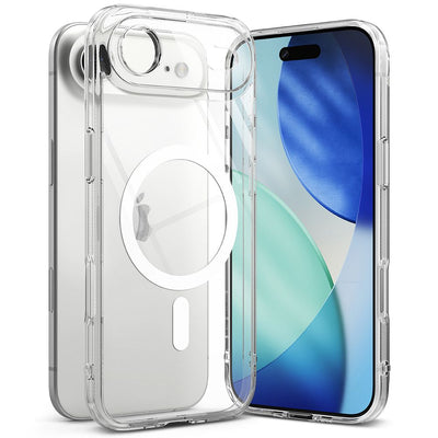 Husa Ringke Fusion Magnetic Magsafe pentru iPhone 17 Air - Transparent