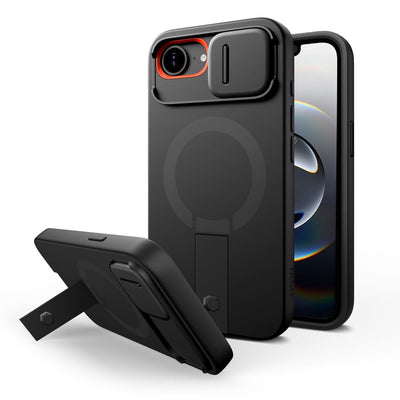 Husa Tech-protect Kevlar Aura Magsafe pentru iPhone 16e / 17e - Negru