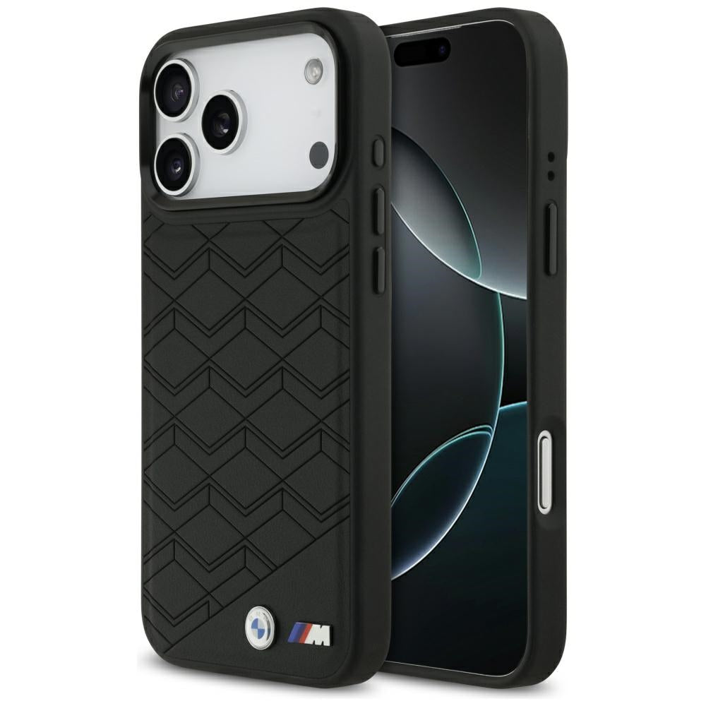 Husa BMW M Shape Logo Magsafe pentru iPhone 17 Pro Max - Negru