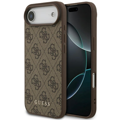 Husa Guess 4G Classic pentru iPhone 17 Air - Maro