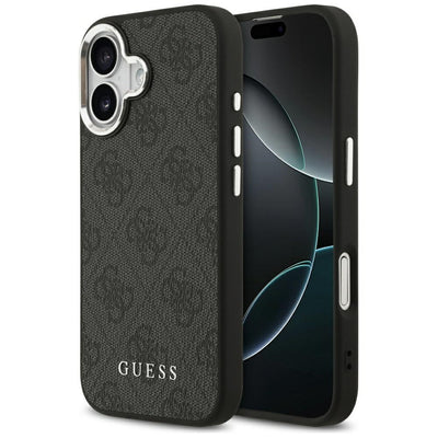 Husa Guess 4G Magsafe pentru iPhone 17 Negru