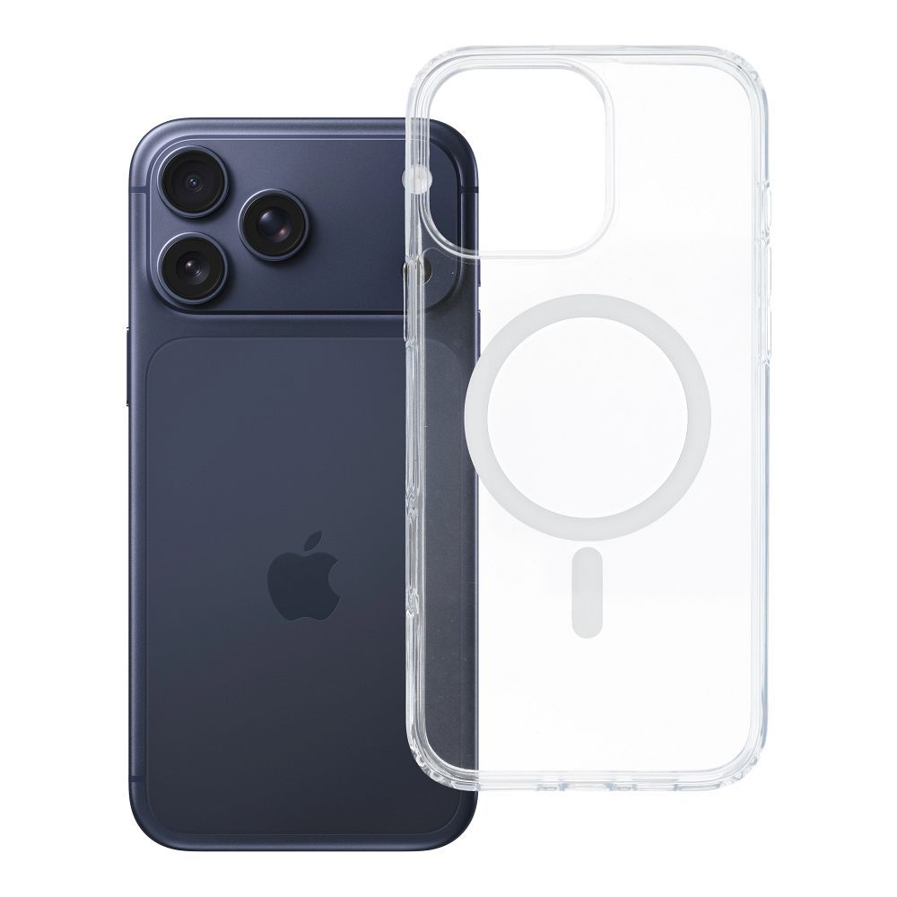 Husa Transparent Mag pentru iPhone 16 PRO MAX Elite (STR / Non-yellowing / Camera Control Button) Compatible cu Magsafe