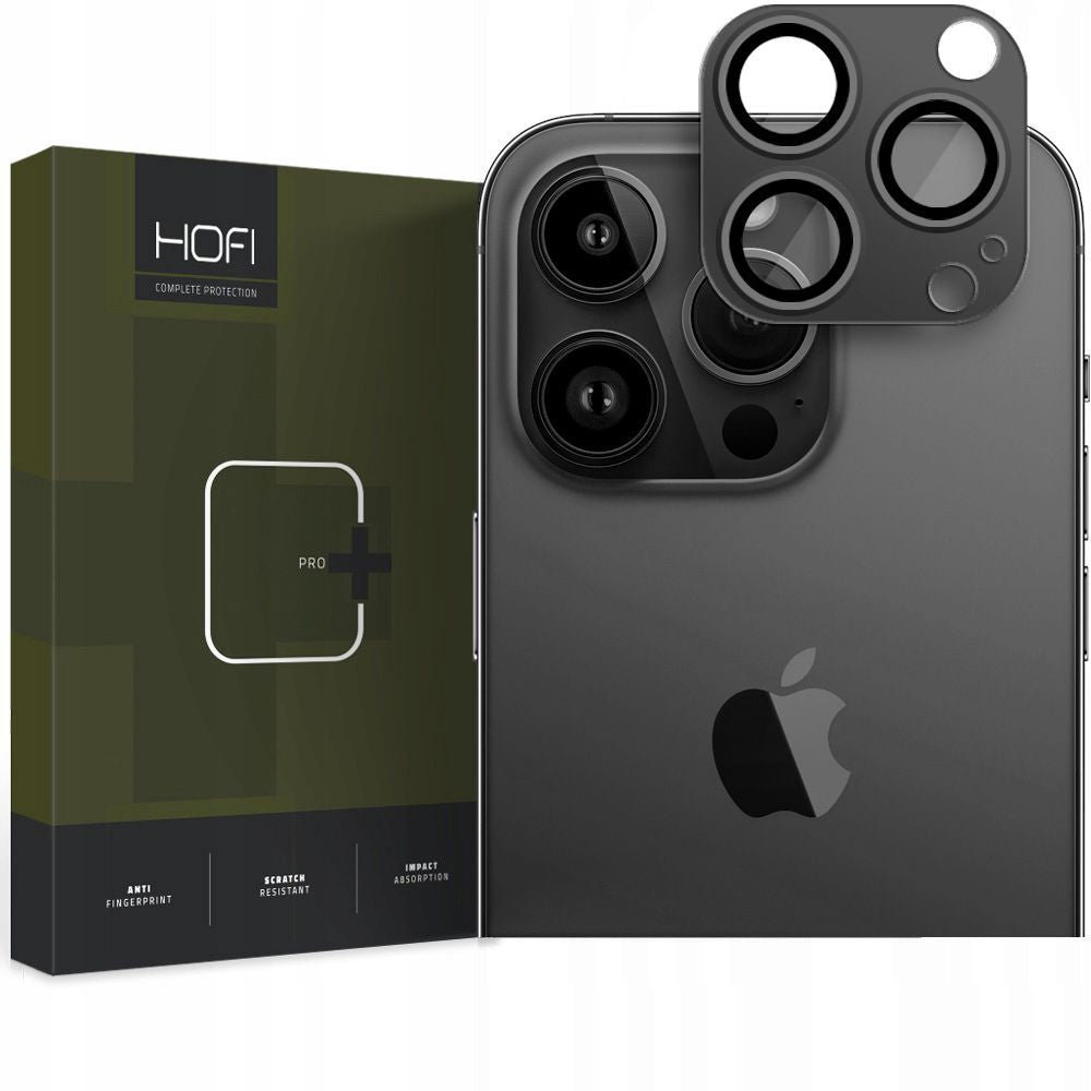 Folie camera Hofi Fullcam Pro+ iPhone 15 Pro / 15 Pro Max Negru