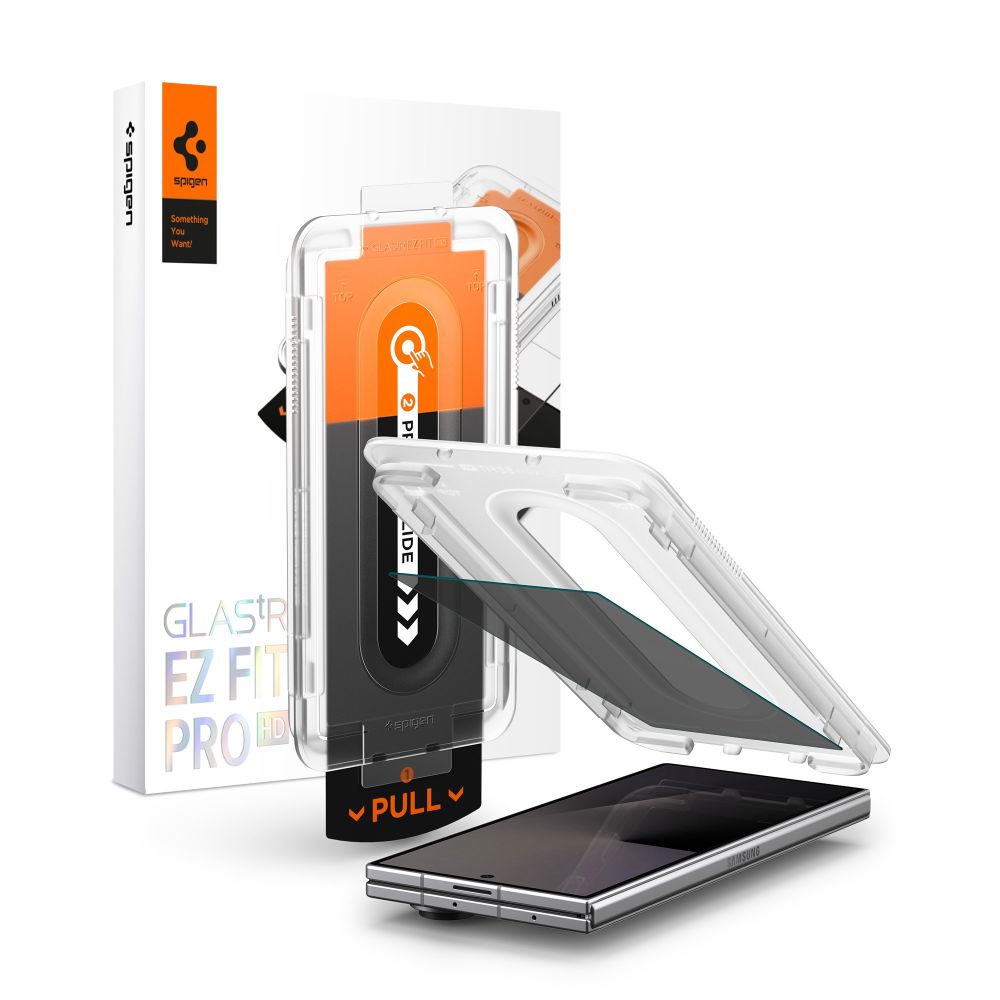 Folie sticla Spigen Glas.tr EZ Fit Pro AC Galaxy Z Fold 7 / 8 Ultra Privacy