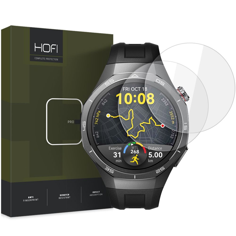 Folie sticla Hofi Pro+ 2-pack Huawei Watch GT 5 Pro (46 Mm) Transparent