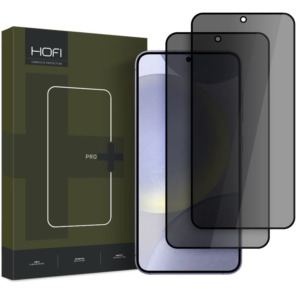 Folie Privacy sticla Hofi Anti Spy Pro+ 2-pack Galaxy S24 / S25 Privacy