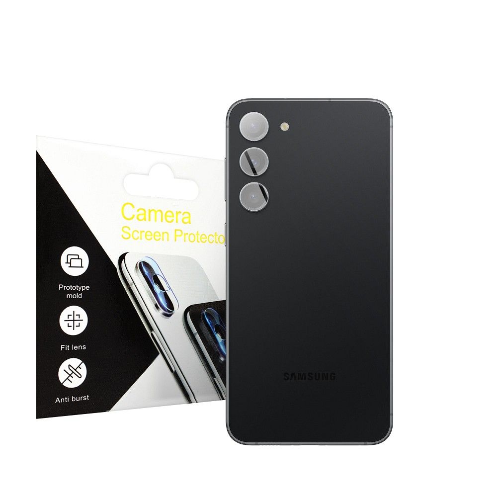 Folie sticla lentila camerei pentru Samsung S23 / S23 Plus Camera acoperire completa