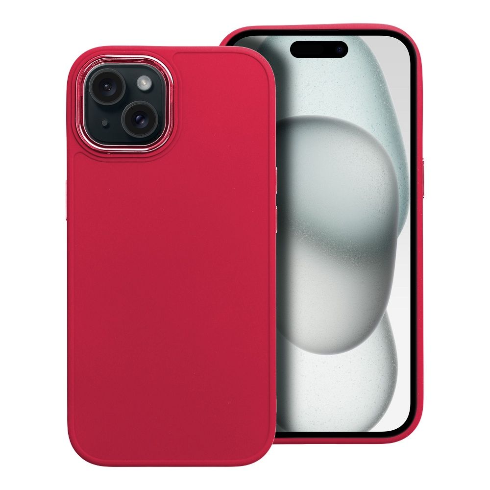 Husa Frame pentru iPhone 15 Magenta