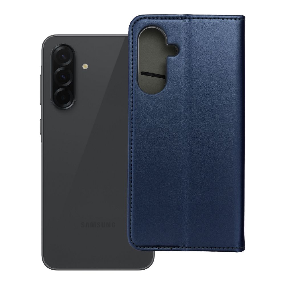 Husa Flip pentru Samsung A36 Smart Magneto Bleumarin