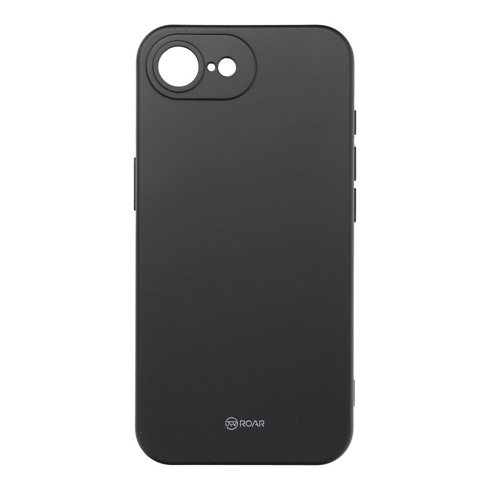 Husa Roar ALL DAY Colorful Jelly pentru iPhone 16e Negru