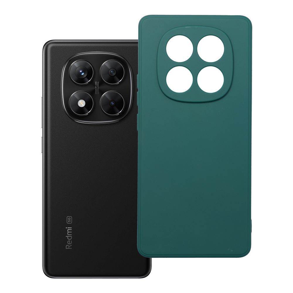 Husa Matt pentru Xiaomi Redmi Note 14 PRO 4G Verde inchis