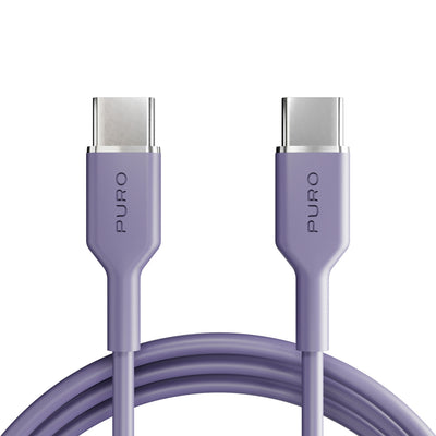 Cablu Puro Icon Usb-c - Usb-c 1.5m - Mov