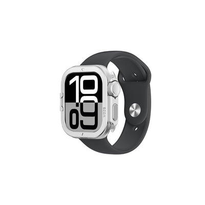 Husa Amazingthing Titan Pro Metal pentru Apple Watch 11 46mm Aluminum - Argintiu