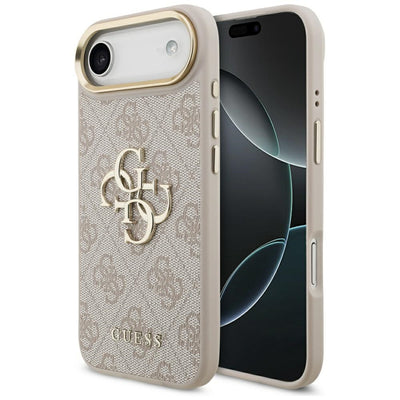 Husa Guess 4G Big 4G Classic Logo iPhone Air - Roz auriu
