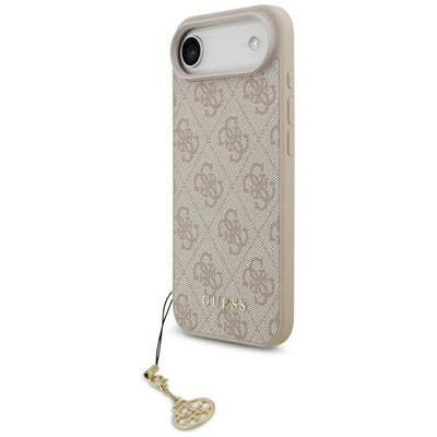 Husa Guess 4G Charms Collection Magsafe pentru iPhone Air - Roz