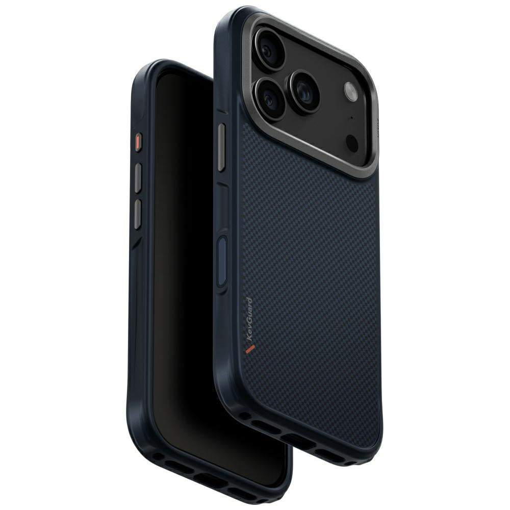 Husa Uniq Keva pentru iPhone 17 Pro Magclick Charging - Albastru