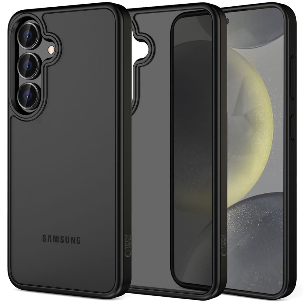 Husa Tech-protect Magmat pentru Samsung Galaxy S25 FE - Matte Negru